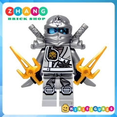Đồ chơi xếp hình Ninjago Tournament Kai cole lloyd jay Zane titanium bản đẹp Minifigures