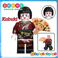 Đồ chơi xếp hình Ninjago Future Nya Pilot Kabuki trang trí bánh sinh nhật Minifigures Custum