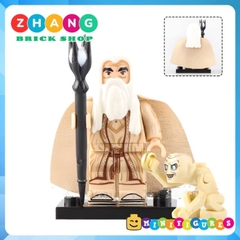 Đồ chơi xếp hình The Lord of the Ring Sauron Gandalf Saruman Gothmog Bolg chúa tể những chiếc nhẫn Minifigures TV6409