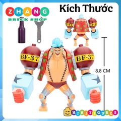 Đồ chơi xếp hình One piece Franky trong đảo hải tặc Minifigures WM2786 WM6192