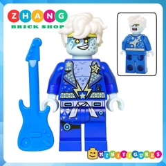 Đồ chơi xếp hình Ninjago Arcade Avatar Lloyd Nya Cole Jay Kai trang trí bánh sinh nhật Minifigures