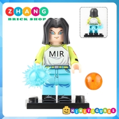Đồ chơi xếp hình Dragon Ball Android 18 - Android 17 - Vegeta - Jiren - Son goku Kefla - Hitto Zamasu minifigures WM6181