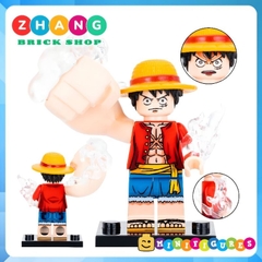 Đồ chơi xếp hình One Piece Luffy - Tony Chopper - Sanji - Nami- Zoro - Brook Nico Usopp đảo hải tặc Minifigures WM6191