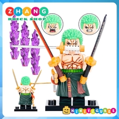 Đồ chơi xếp hình One Piece Luffy - Tony Chopper - Sanji - Nami- Zoro - Brook Nico Usopp đảo hải tặc Minifigures WM6191