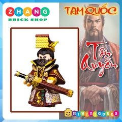 Đồ chơi xếp hình Tam quốc Tôn Quyền Đông Ngô Sun Quan trang trí bánh sinh nhật Minifigures
