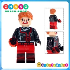 Đồ chơi Xếp hình gồm Green Lantern - Hal Jordan - Stewart - Super Man - Poison Ivy - Batman - Robin Minifigures WM6013