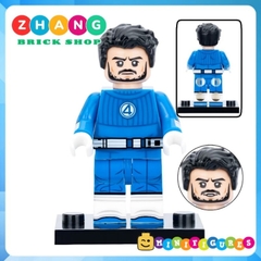 Đồ chơi xếp hình Fantastic four bộ tứ siêu đẳng Doctor Doom Human Torch Invisible Woman Silver Surfer Minifigures G0141