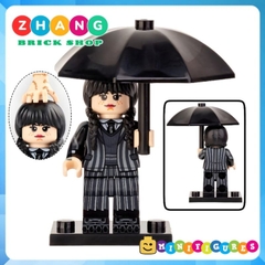 Đồ chơi xếp hình Wednesday phim kinh dị Zhang Brick Shop Minifigures WM2574 WM2575