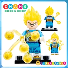 Đồ chơi xếp hình Dragon Ball Son Goku Vegeta Majin Buu Piccolo Pagi Roshi Zhang Brick Shop Minifigures WM6183