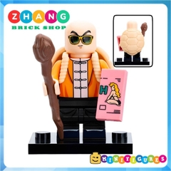 Đồ chơi xếp hình Dragon Ball Son Goku Vegeta Majin Buu Piccolo Pagi Roshi Zhang Brick Shop Minifigures WM6183