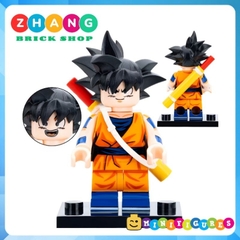Đồ chơi xếp hình Dragon Ball Son Goku Vegeta Majin Buu Piccolo Pagi Roshi Zhang Brick Shop Minifigures WM6183