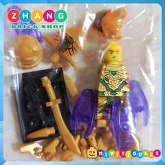 Đồ chơi xếp hình Ninjago mặt quỷ Oni Lloyd Oni Garmadon Zhang Brick Shop Minifigures