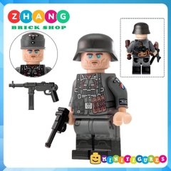 Đồ chơi xếp hình Call of Duty WWII chiến tranh thế giới 2 phát xít Đức Zhang Brick Shop Minifigures N625 628