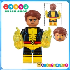 Đồ chơi xếp hình Xmen dị nhân Cable Jean Gray Storm Sunspot Wolverine Bastion Gladiator Morph Minifigures G0170