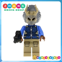 Đồ chơi xếp hình Superman El Dorado Iron Spider Killmonger Groot Lobo Captain Boomerang Minifigures POGO PG8109