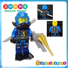 Đồ chơi lắp ráp Ninjago Season 14 Seabound Kai Cole Jay Zane Lloyd Nya Scuba đồ lặn Minifigures Zhang Brick Shop