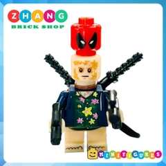 Đồ chơi xếp hình Deadpool baby legs trong siêu anh hùng marvel và dị nhân X-men Minifigures