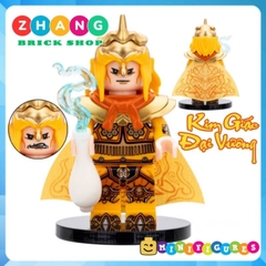 Đồ chơi xếp hình Tây Du Ký Tôn ngộ không Bạch long vương kim ngân giác đại vương tể tướng rùa Minifigures Bekool 3031C