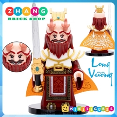 Đồ chơi xếp hình Tây Du Ký Tôn ngộ không Bạch long vương kim ngân giác đại vương tể tướng rùa Minifigures Bekool 3031C