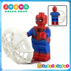 Đồ chơi xếp hình người nhện Spider man Venom Carnage Miles Morales Superior Iron Spider Minifigures SY127