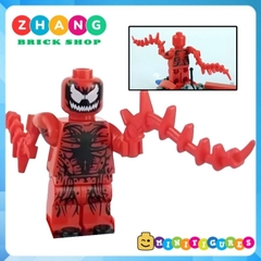 Đồ chơi xếp hình người nhện Spider man Venom Carnage Miles Morales Superior Iron Spider Minifigures SY127