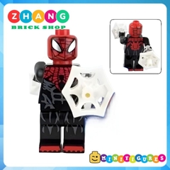 Đồ chơi xếp hình người nhện Spider man Venom Carnage Miles Morales Superior Iron Spider Minifigures SY127