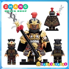 Đồ chơi xếp hình Trương Phi ngũ hổ tướng trong Tam Quốc Diễn Nghĩa Three Kingdom Minifigures