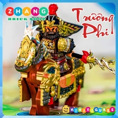 Đồ chơi xếp hình Trương Phi ngũ hổ tướng trong Tam Quốc Diễn Nghĩa Three Kingdom Minifigures