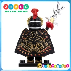 Đồ chơi xếp hình Trương Phi ngũ hổ tướng trong Tam Quốc Diễn Nghĩa Three Kingdom Minifigures