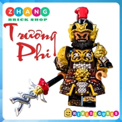 Đồ chơi xếp hình Trương Phi ngũ hổ tướng trong Tam Quốc Diễn Nghĩa Three Kingdom Minifigures