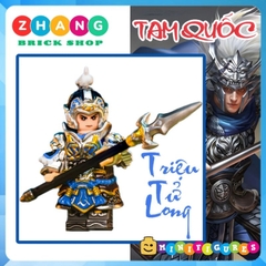 Đồ chơi xếp hình Triệu Vân Triệu Tử Long ngũ hổ tướng trong Tam Quốc Diễn Nghĩa Three Kingdom Minifigures