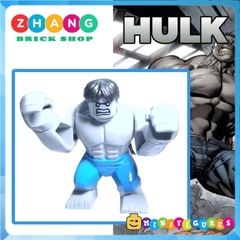 Đồ chơi Xếp hình Người khổng lồ xanh xám phi thường Hulk grey trong marvel Avengers Minifigures EG18004