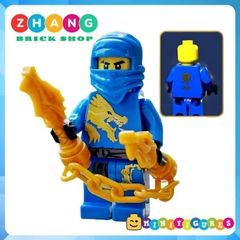 Đồ chơi xếp hình Ninjago DX Kai Cole Jay Zane Lloyd Minifigures Jinrun DX