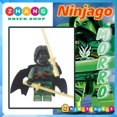 Đồ chơi xếp hình Ninjago spinjitsu bậc thầy nguyên tố gió Rise of Morro Minifigures