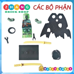 Đồ chơi xếp hình Ninjago spinjitsu bậc thầy nguyên tố gió Rise of Morro Minifigures