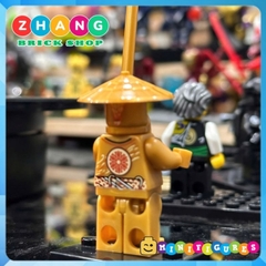 Đồ chơi xếp hình Ninjago Master Wu golden bậc thầy nguyên tố Minifigures bản kỷ niệm 10 năm