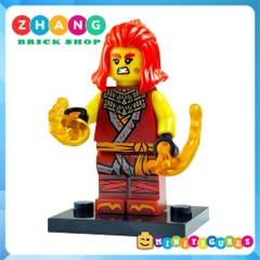 Đồ chơi lắp ráp Ninjago Season 19 the Elemental Master of Heat Wyldfyre bậc thầy nguyên tố nhiệt Minifigures