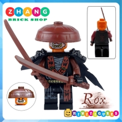 Đồ chơi lắp ráp Ninjago Dragons Rising 3 bậc thầy nguyên tố bí ẩn Forbidden Five Rox Kur Drix Zarkt Nokt Minifigures