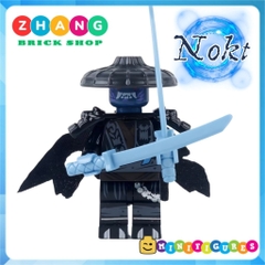 Đồ chơi lắp ráp Ninjago Dragons Rising 3 bậc thầy nguyên tố bí ẩn Forbidden Five Rox Kur Drix Zarkt Nokt Minifigures