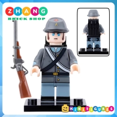 Đồ chơi lắp ráp Lính Mỹ nội chiến Hoa Kỳ American Civil War Minifigures N401 N402 [Zhang Brick Shop]