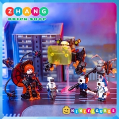 Đồ chơi lắp ráp Skibidi Toilet Gman 5.0 Minifigures KDL838 K2251 [Zhang Brick Shop]