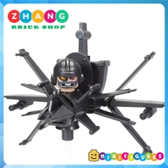 Đồ chơi lắp ráp Skibidi Toilet Interceptor Astro Toilet man Minifigures KDL833 K2221 [Zhang Brick Shop]