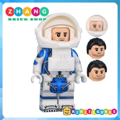 Đồ chơi lắp ráp Fantastic 4 phi hành gia Richards Susan Storm Johnny Storm Ben Grimm Minifigures G0147 Zhang Brick Shop