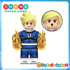 Đồ chơi lắp ráp Fantastic 4 Thing Human Torch Invisible Womans Minifigures G0146 [Zhang Brick Shop]