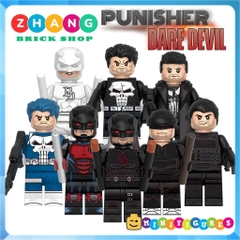 Đồ chơi lắp ráp Punisher- Dare Devil Minifigures G0145 [Zhang Brick Shop]