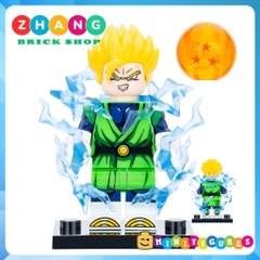 Đồ chơi lắp ráp Dragon Ball Majin Buu Perfect Cell Son Gohan Gotenks Vegetto Trunks Vegeta Son Goku Minifigures WM6182