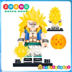 Đồ chơi lắp ráp Dragon Ball Majin Buu Perfect Cell Son Gohan Gotenks Vegetto Trunks Vegeta Son Goku Minifigures WM6182