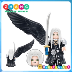 Đồ chơi lắp ráp Sephiroth trong Final Fantasy VII Minifigures DT8903 D013 [Zhang Brick Shop]