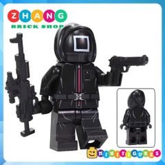 Đồ chơi lắp ráp Trò chơi con mực Squid game Seong Gi Hun Lee Myung gi Minifigures KDL842 Zhang Brick Shop