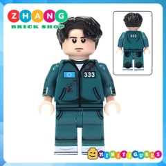 Đồ chơi lắp ráp Trò chơi con mực Squid game Seong Gi Hun Lee Myung gi Minifigures KDL842 Zhang Brick Shop